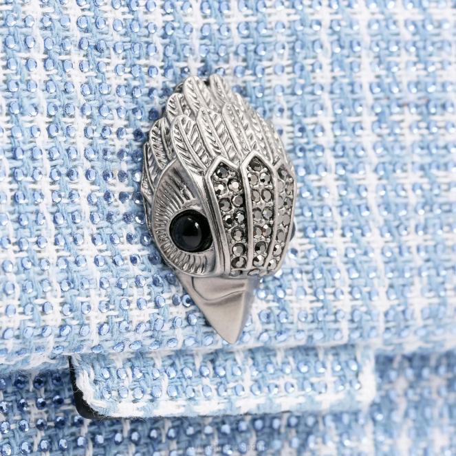 Kurt Geiger mujer bolso kensington de tela londres 2LPR83 | bolsas azul pálido